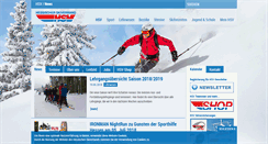 Desktop Screenshot of hsv-ski.de